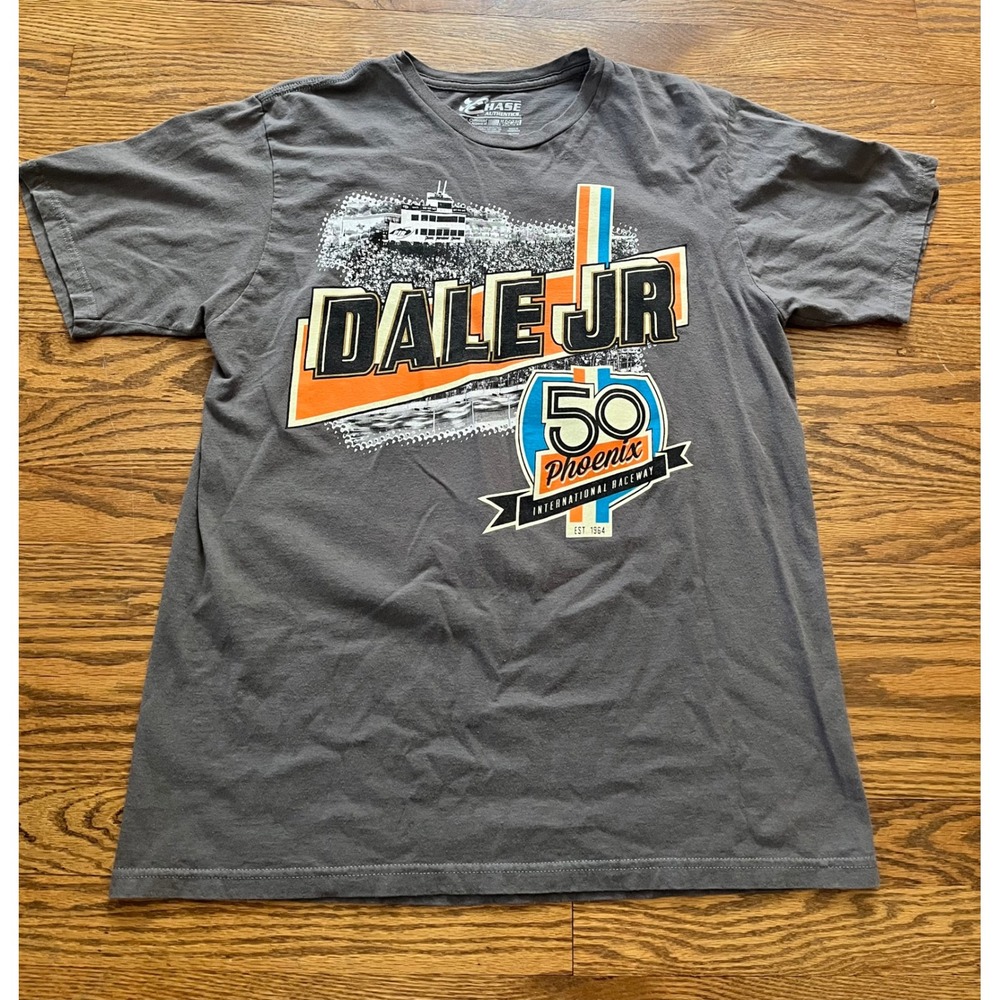 Chase Authentics NASCAR Dale Jr 88 Phoenix Raceway 50th Anniversary Shirt Large